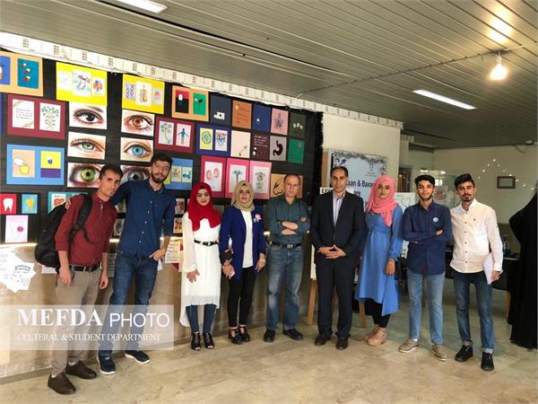 Medical art gallery by international students8